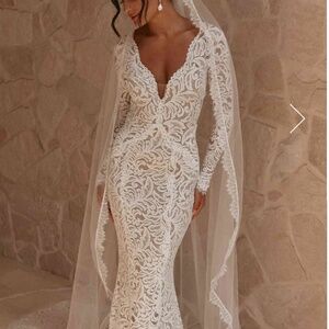 Grace Loves Lace OLIVE Wedding Dress Size L